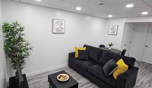 Modern Basement suite with seperate entrance close to grocery, restaurant & mall