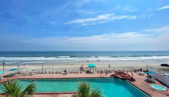 NEW! Beautiful Ocean View Studio in Daytona Beach