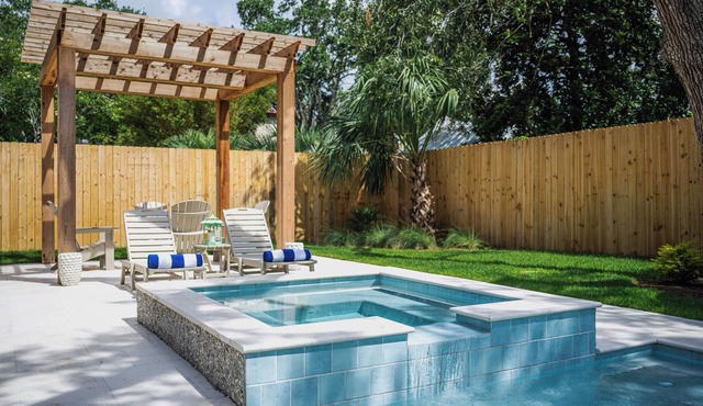 New Listing! Brand New East Beach Home – Luxury Meets Comfort, Pool, Spa & Grilling Pavilion