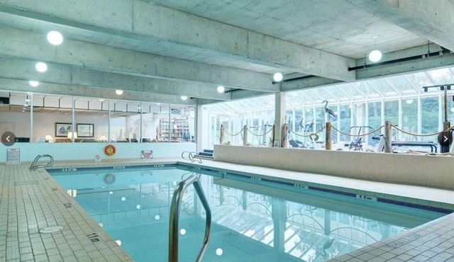 Ocean view one bedroom condo with indoor pool