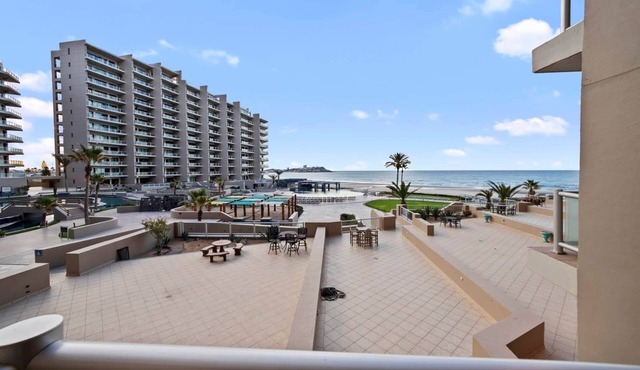 Oceanfront Luxe Coastal Escape at Las Palomas Resort Mexico, 2nd Floor Luxury Ocean Front Condo Step