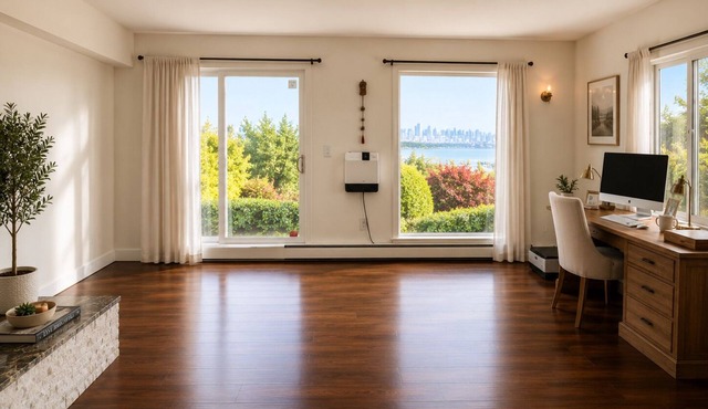 One bedroom with bathroom