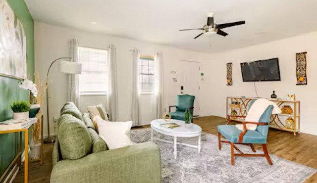 Peaceful 3-bedroom house with AC in beautiful Austell