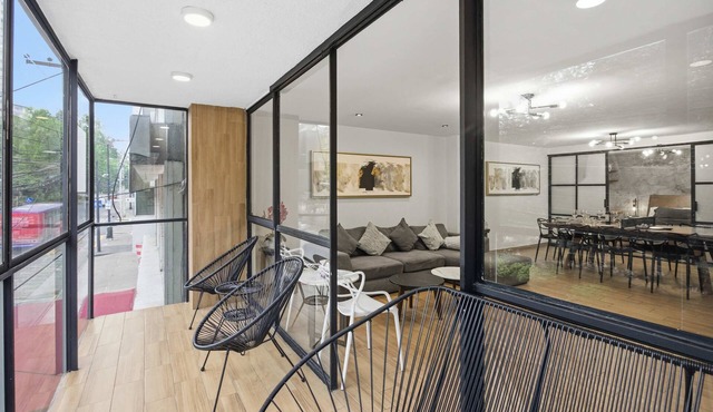 Polanco Stay, Terrace, Workspace & Prime Location