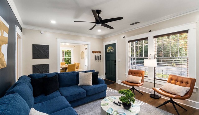 Prime Beltline Location | 3 King Beds | Playground