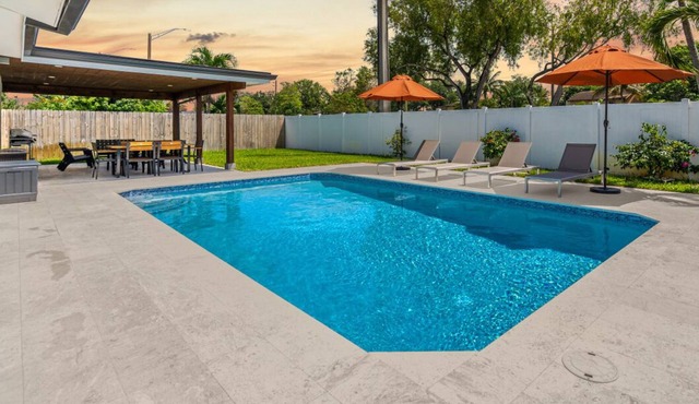 Private Fort Lauderdale Luxe House W/Pool & Games