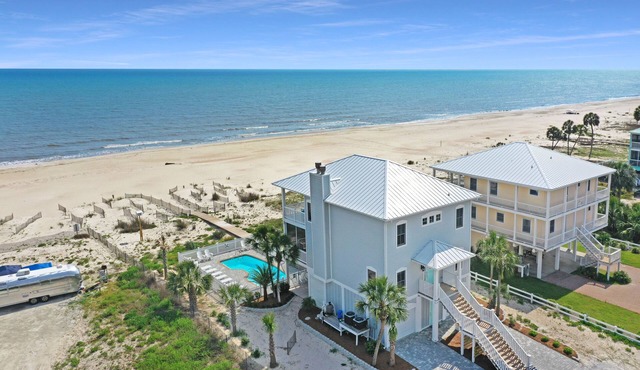 Private Pool, Beachfront, Quiet ~ Coastal Cove in Indian Pass