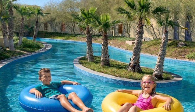 Private Pool Villa with Mayan Palace Resort Access Sleeps 8 Pet Friendly Stays+