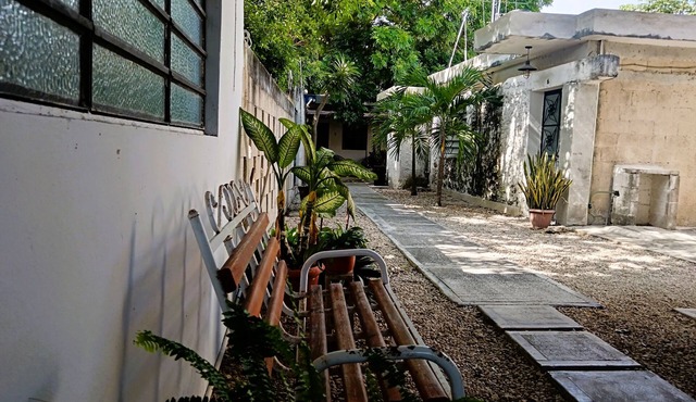 Private, practical room for longer stays
