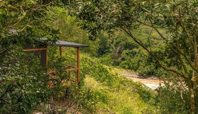 Riverfront Cabin: Stunning Views : 20 Minutes to the SJO Airport ! in Ciudad Colón
