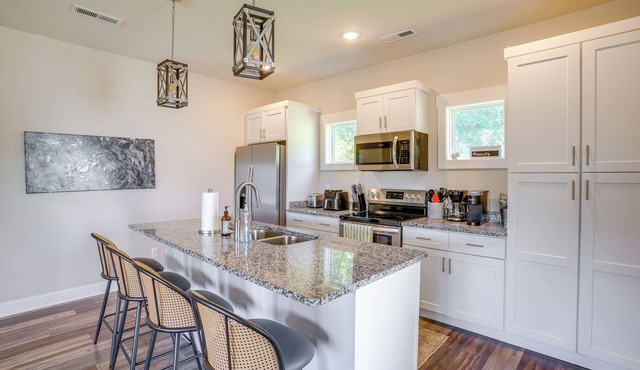 Scenic Mtn Retreat w/Wooded Backyard + Fire Pit!