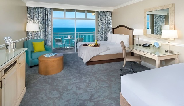 Seafront Double Balc | The Shores | Ocean balcony, pool days | 2 Units