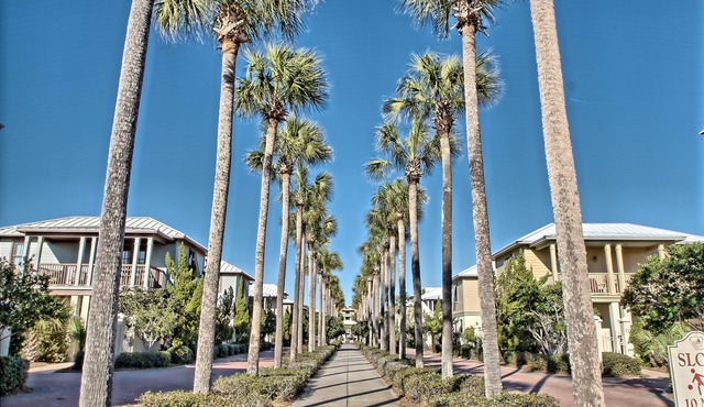 Southside of 30A, Gated beachfront pool sleeps 7 , 2 min walk to Rosemary, NEW !