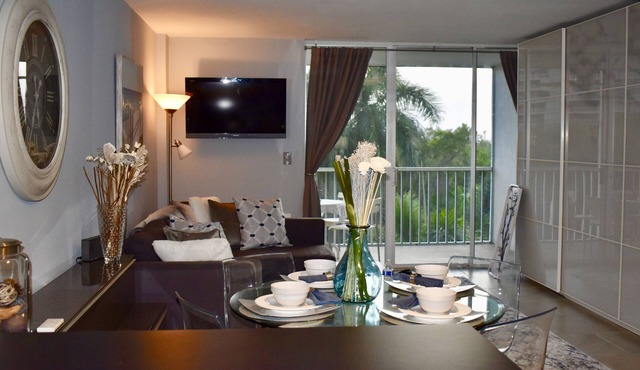 Steps from bluebill beach with stunning sunsets from your balcony.