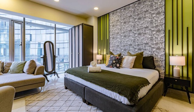 Stylish Reforma Loft w/Pool, Gym, AC & City Views