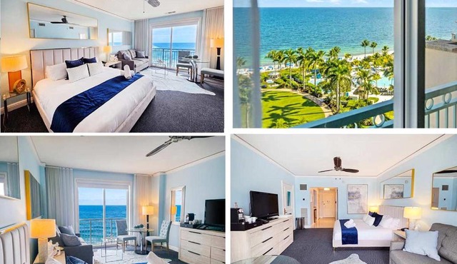 The Palms, Ocean View Studio Located at Ritz Carlton - Key Biscayne