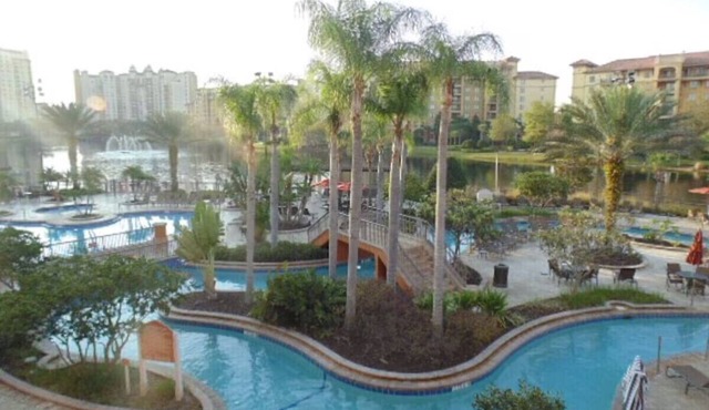 2BR/2BA Deluxe at Wyndham's Bonnet Creek on Disney property.