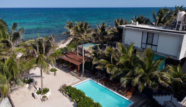 Villa Privada 10 Bdr Con Alberca y Temazcal Ocean Front
