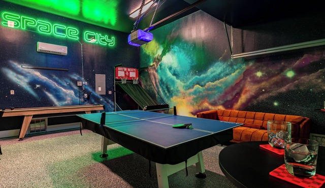 World Cup 2026 - 5 min from NRG Stadium, Game Room, King BD