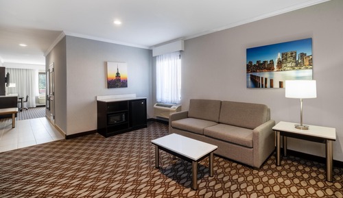 Suite, 1 King Bed, Accessible, Refrigerator & Microwave (with Sofabed)