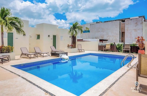 Zazil-ha Condo | Central Condo: Pool, Steps to 5th Ave & Beach