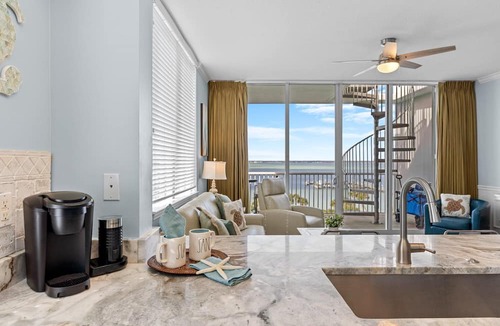 Fort Walton Beach Condo | Sandpiper PH-08 ~ Destin West End-Unit Penthouse ~ Lazy River ~ Amazing Views ~ Rooftop Grill