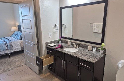 Richardson Apartment | Charming 1-Bedroom Apartment in Richardson TX Near Dallas Gym + AC