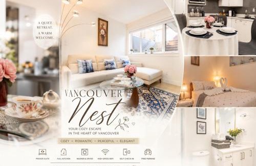 Sunset Apartment | Vancouver Nest Cozy Private 2BR Retreat and Extra Room - Sleeps 6