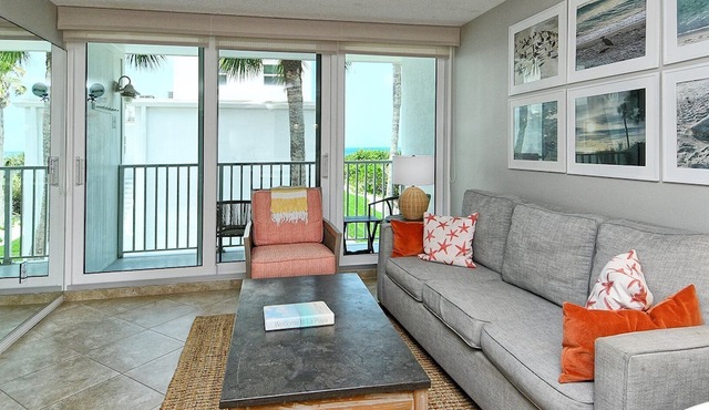 LaPlaya 202E-Catch the gentle Gulf breezes on your private balcony!