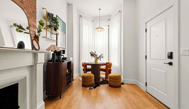 3BD 2BA Duplex Brownstone + Parking - 25 min NYC