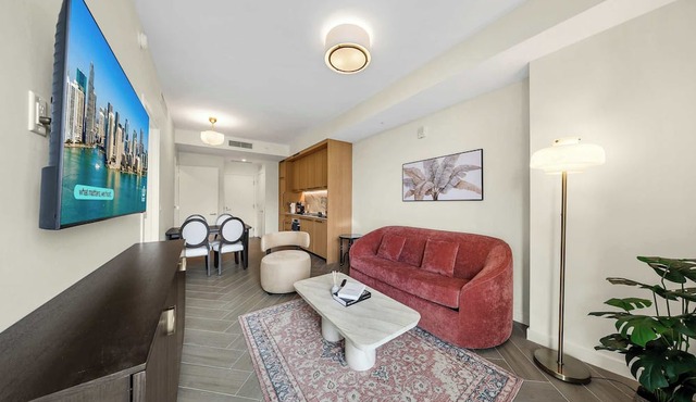 20Min FIFA Fan Fest | 1BR | RoofPool & Gym