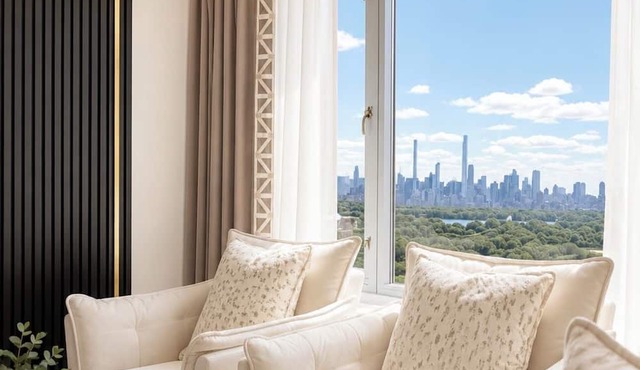 2 Bedrooms in Manhattan with Central Park view